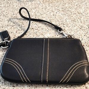 Coach Wristlet Black